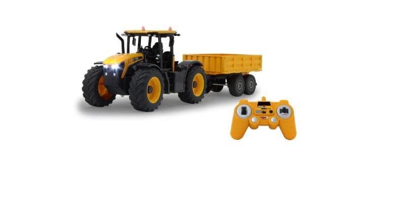 Tractor con remolque basculante JCB Fastrac 1:24 Radiocontrol JAMARA 405305 - Imagen 10