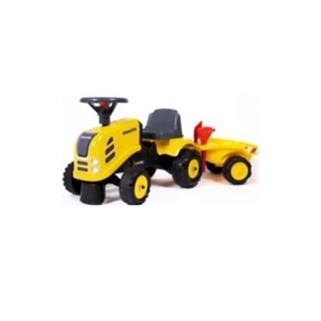 Tractor Correpasillos Komatsu Con Reomolque, Pala Y Rastrillo FALK 286C - Imagen 1