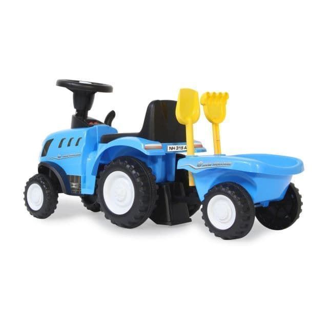 Tractor Correpasillos New Holland T7 Azul JAMARA 460355 - Imagen 5