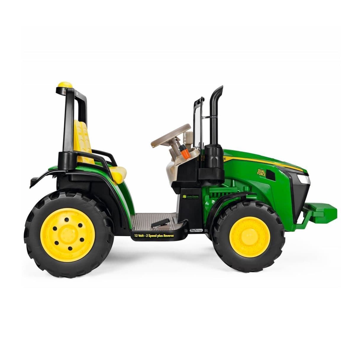 Tractor de batería 12V biplaza DUAL FORCE Peg Perego IGOD05500 - Imagen 4