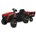 Tractor de batería 12v con remolque rojo jamara 460895 - Imagen 1