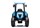 Tractor de batería 12V New Holland Azul ruedas de goma y mando - Imagen 2