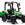 Tractor de batería 24V verde con remolque y mando a distancia - Imagen 1