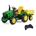 Tractor de batería John Deere RC con remolque Peg perego IGOR0117 - Imagen 1