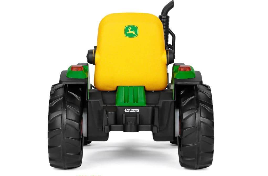 Tractor de batería John Deere RC con remolque Peg perego IGOR0117 - Imagen 5