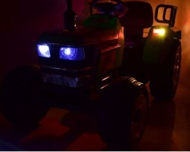 Tractor De Batería XL Para Niños Rojo 12V Con Mando A Distancia Y Luces - Imagen 3