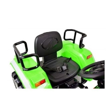 Tractor De Batería XL Para Niños Verde 12V Con Mando A Distancia Y Luces - Imagen 2
