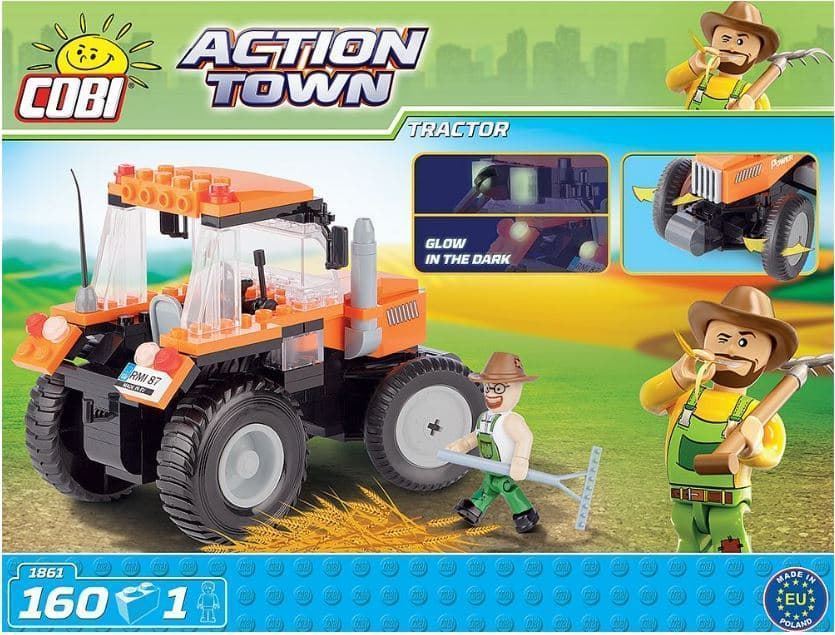 Tractor De Juguete Eco Power Construcción De Cobi 1861 - Imagen 2