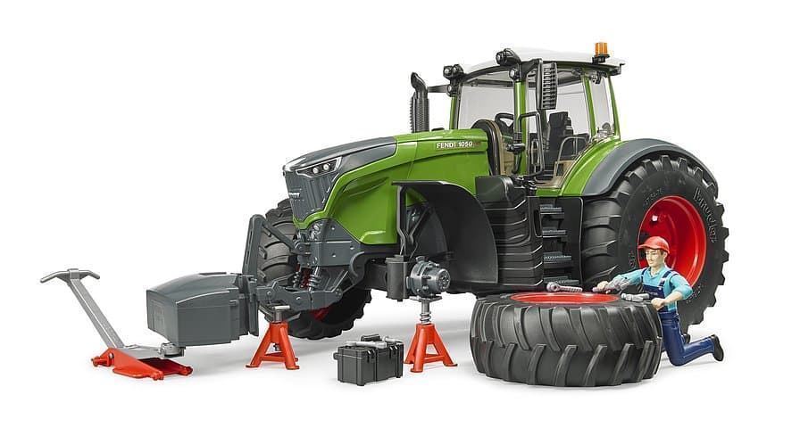 Tractor De Juguete FENDT 1050 VARIO Con Mecánico.- Escala 1:16 BRUDER 04041 - Imagen 1