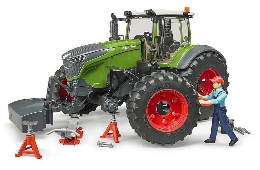 Tractor De Juguete FENDT 1050 VARIO Con Mecánico.- Escala 1:16 BRUDER 04041 - Imagen 2