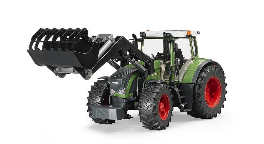 Tractor De Juguete FENDT 936 VARIO Con Pala-Escala 1:16 BRUDER 03041 - Imagen 1