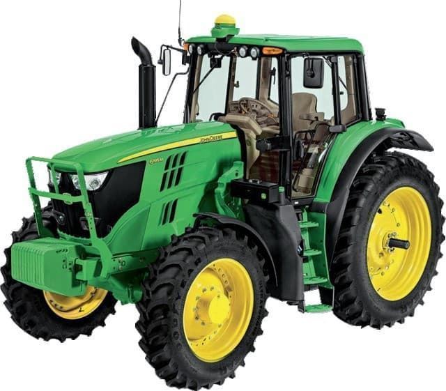 Tractor de juguete John Deere 6195 m 1:32 BRITAINS 43150AI - Imagen 1