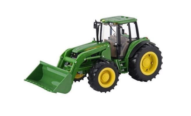 Tractor De Juguete JOHN DEERE 6830S Con Pala.- Escala 1:16 BRITAINS 1994TM42425 - Imagen 1