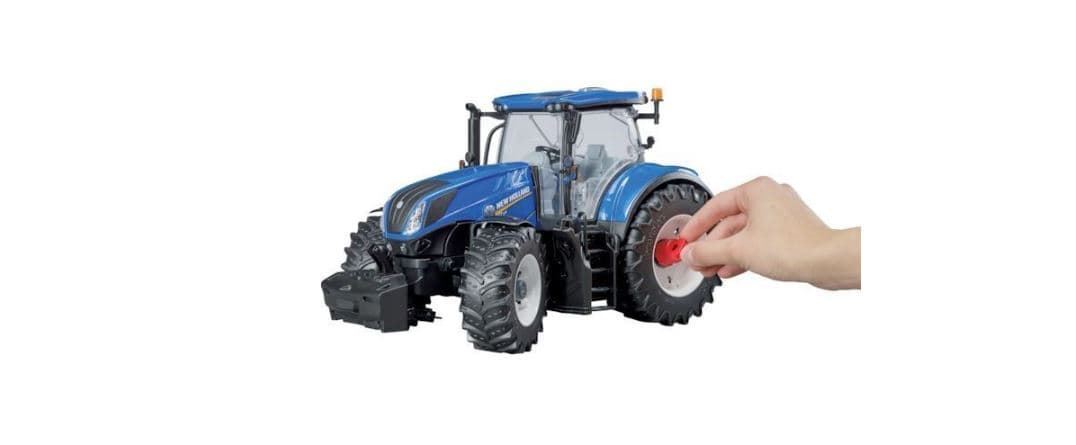 Tractor De Juguete NEW HOLLAND T7.315 BRUDER 03120 - Imagen 4