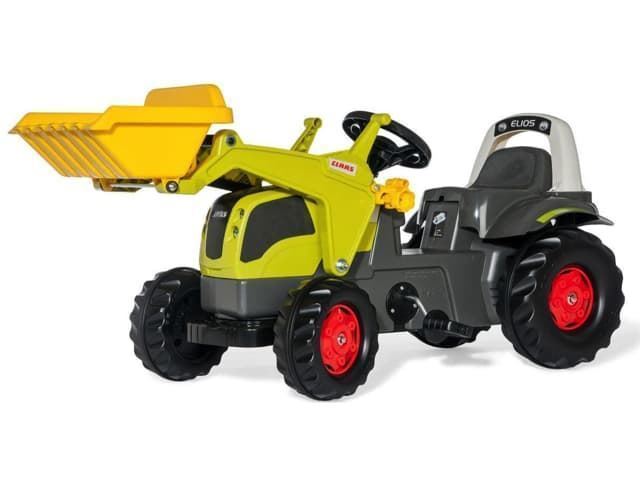 Tractor De Pedales Claas Elios Con Pala De Juguete ROLLY TOYS 02507 - Imagen 1