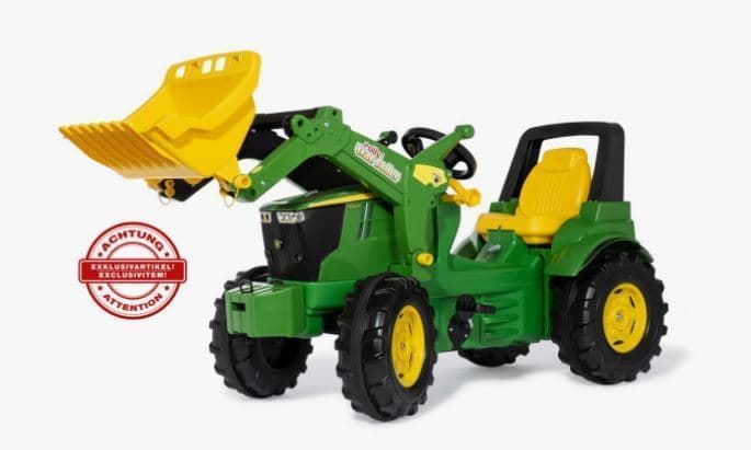 Tractor de pedales JOHN DEERE 7310R con pala Rolly Toys 71030 - Imagen 1