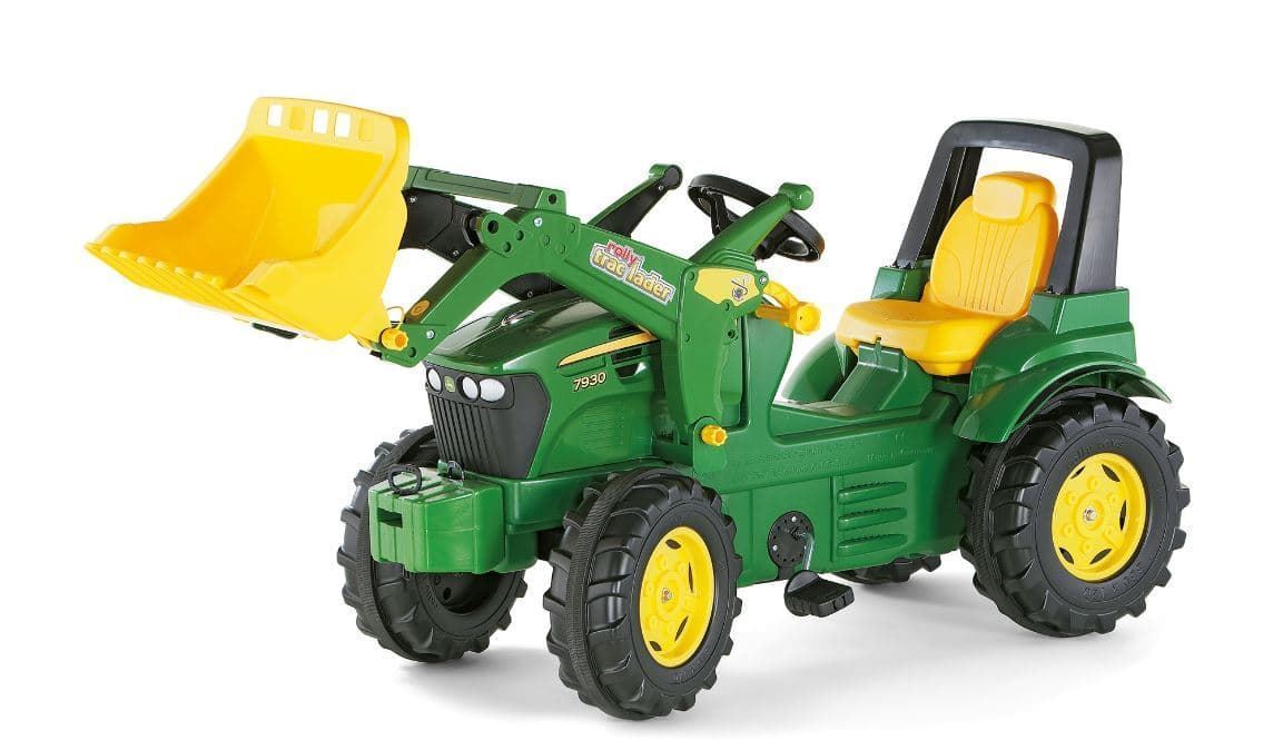 Tractor De Pedales JOHN DEERE 7930 Con Pala De Juguete ROLLY TOYS 71002 - Imagen 1