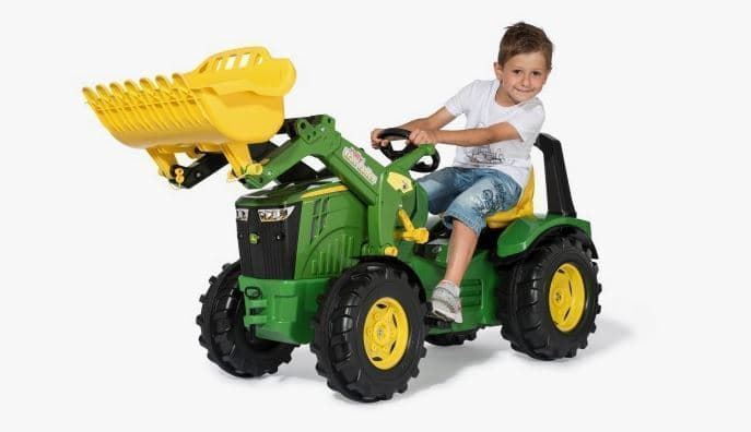 Tractor De Pedales John Deere RollyX-TRAC PREMIUM 8400R Con Pala Delantera ROLLY TOYS 651047 - Imagen 2