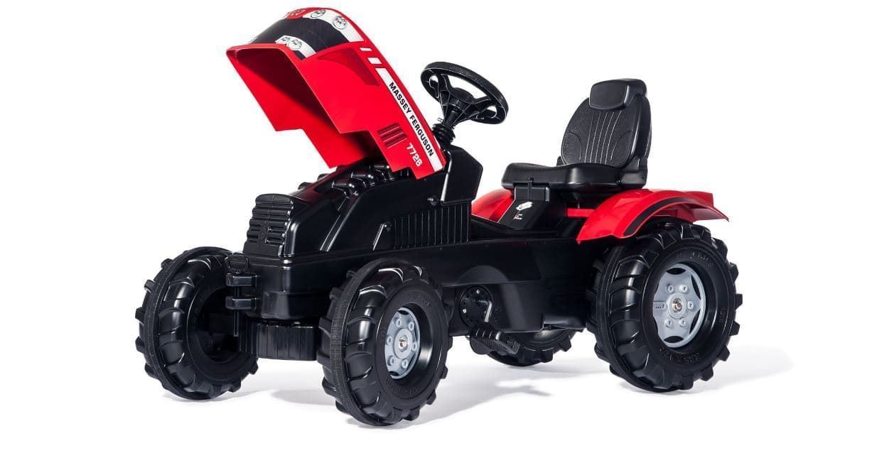 Tractor De Pedales MASSEY FERGUSON 8650 De Juguete ROLLY TOYS 60115 - Imagen 2