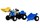 Tractor De Pedales NEW HOLLAND TVT 190 Con Pala Y Remolque De Juguete ROLLY TOYS 02392 - Imagen 1