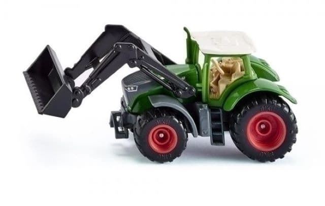 Tractor Fendt 1050 Vario con cargador frontal de juguete SIKU 1393 - Imagen 1