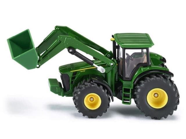 Tractor John Deere Con Cargador Frontal Esc 1:50 SIKU 1982 - Imagen 1