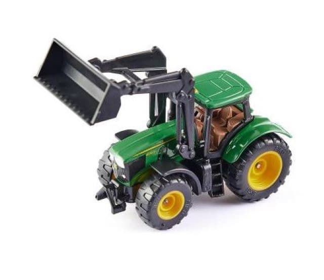 Tractor John Deere con pala de juguete SIKU 1395 - Imagen 5
