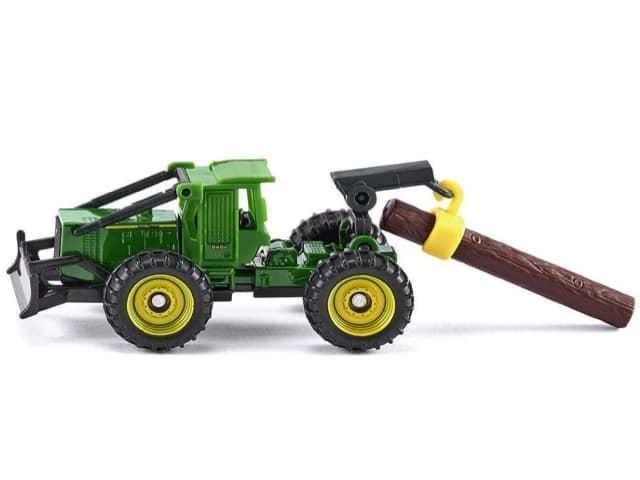 Tractor John Deere Forestal De Juguete Esc 1:87 SIKU 1480 - Imagen 1