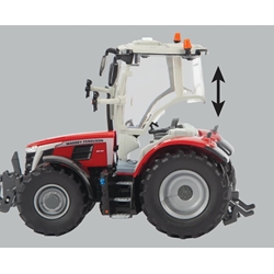 Tractor Massey Ferguson 6S.180 de juguete Britains 43316 - Imagen 2