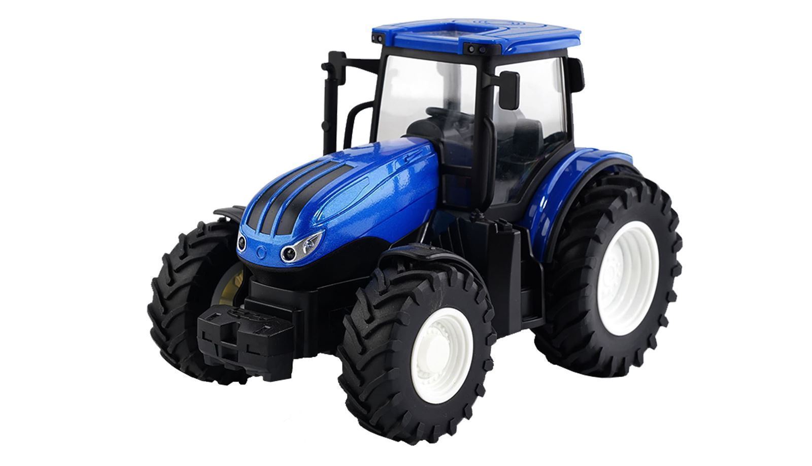 Tractor RC con cargador frontal de juguete con luz y sonido 1:24 - Imagen 2