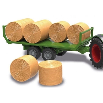 Tractor RC con remolque y balas de heno  1:10 - Imagen 2
