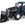 Tractor RC de juguete con horquilla para palés, luz y sonido 1:24 - Imagen 1