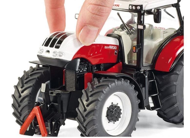 Tractor Steyr 6230 CVT De Juguete Esc 1:32 SIKU 3283 - Imagen 4