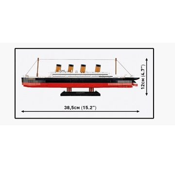 Transatlántico RMS OLYMPIC 595 piezas - Imagen 2