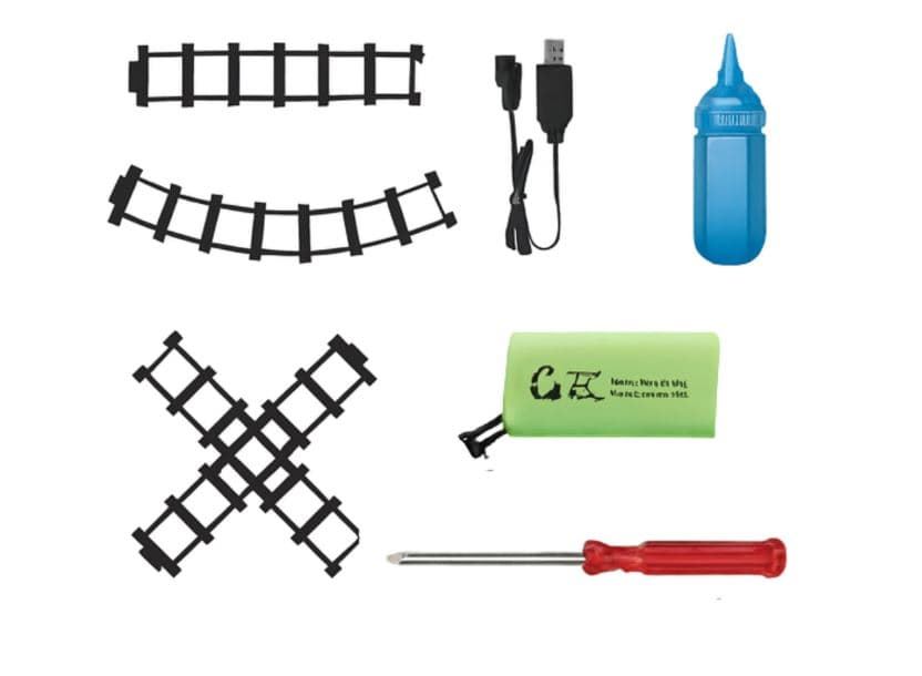 Tren eléctrico clásico de juguete - Imagen 2