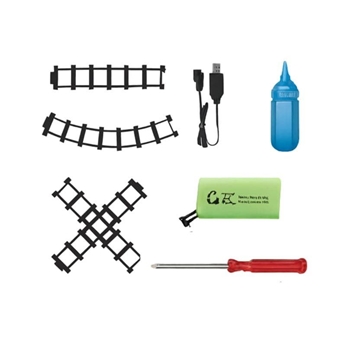 Tren eléctrico clásico de juguete - Imagen 2