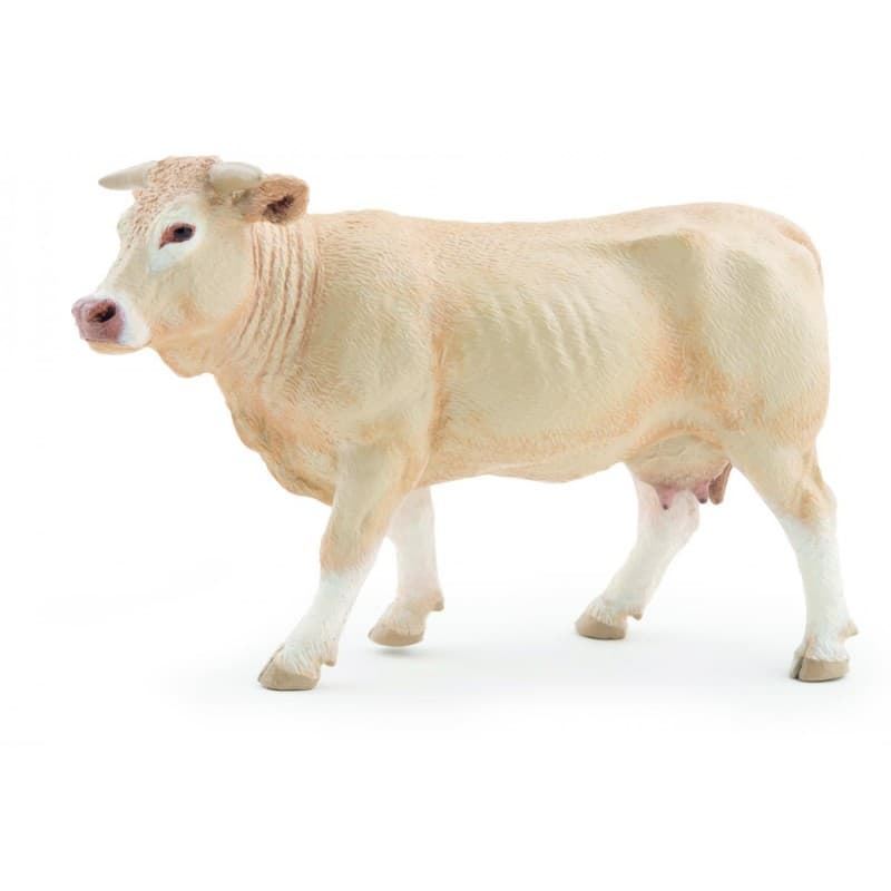 Vaca Blonde D´Aquitaine de juguete Papo 51185 - Imagen 1