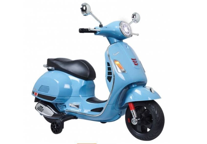 Vespa De Batería Para Niños Azul - Imagen 1