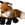 Zorro mini de peluche Wild Republic 11475 - Imagen 1